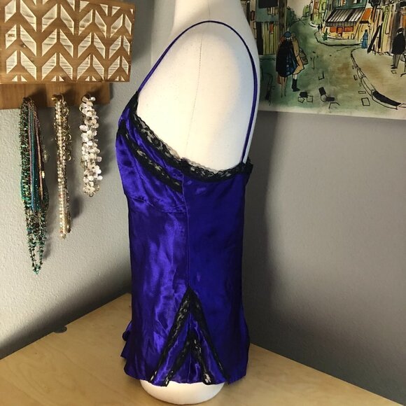 Vintage Victoria's Secret Gold Label Liquid Satin Lingerie Teddy - 80s 90s - Picture 4 of 8